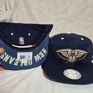 NWT New Era New Orleans Pelicans 2014 NBA Draft Snapback Hat Navy